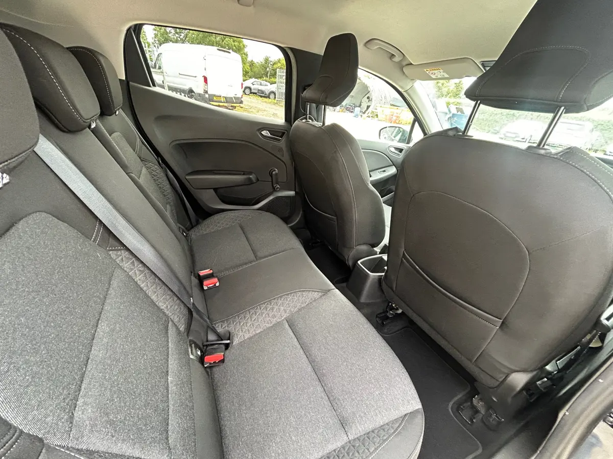 Renault Clio Hatchback 1.0 TCe 100 Iconic 5dr: view of rear seats.